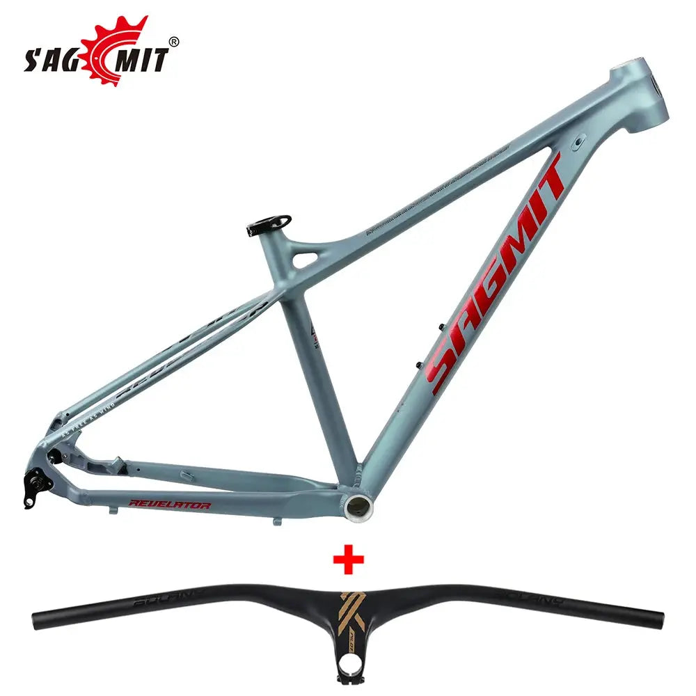 SAGMIT MTB Bike Frame Aluminum Alloy Thru Axle 29inch Mountain Bike 142x12mm Hardtail FrameInternal Cable Routing Disc Brake PowerGlide Motors & Accessories