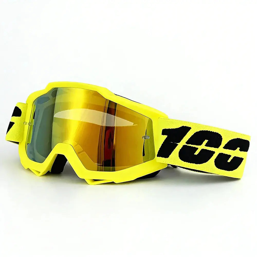 100 Motorcycle Goggles Motocross Racing Goggles Motorcycle Glasses Motocross Goggles Glasses Cycling Mtb Glasses PowerGlide Motors & Accessories