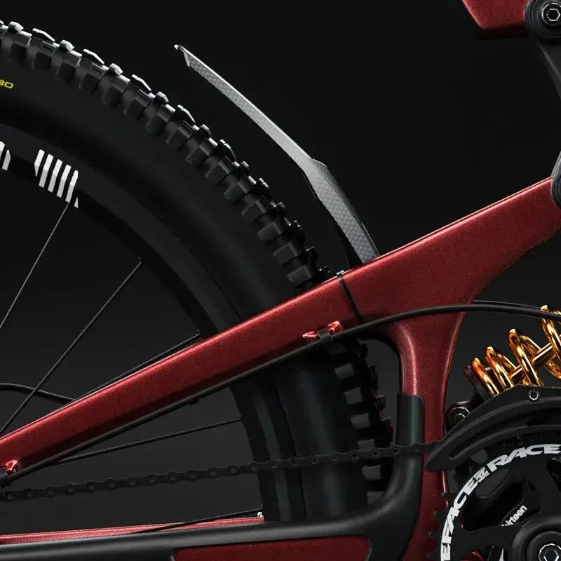 ENLEE Bicycle Fenders Hard Shell Front/Rear Tire Wheel Fenders Carbon Fiber Mudguard MTB Mountain Bike Road Cycling Fix Gear PowerGlide Motors & Accessories