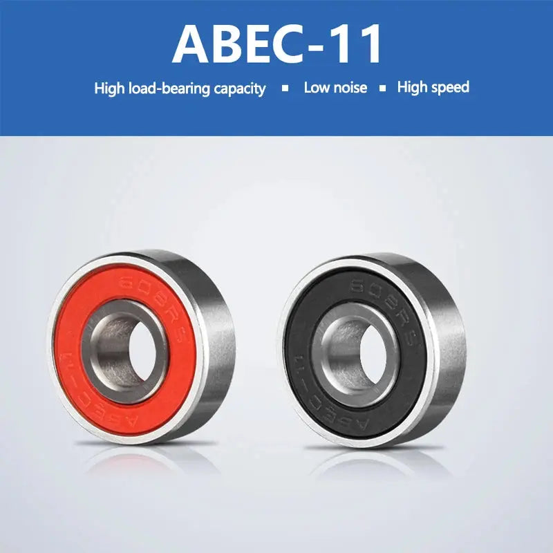 8PCS ABEC-11 high-speed bearing 608RS is suitable for skateboard long board inline roller skates, ice skates, and low-noise PowerGlide Motors & Accessories