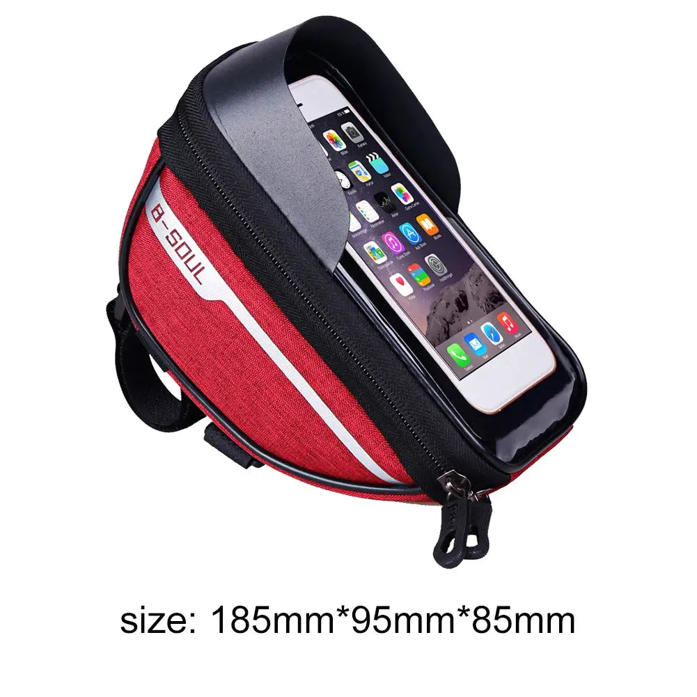 Bicycle Bag 1L Frame Front Top Tube Bike Bag Handlebar Mtb Touch Screen Cycling Bag Phone Holder Case Bicycle Accessories PowerGlide Motors & Accessories