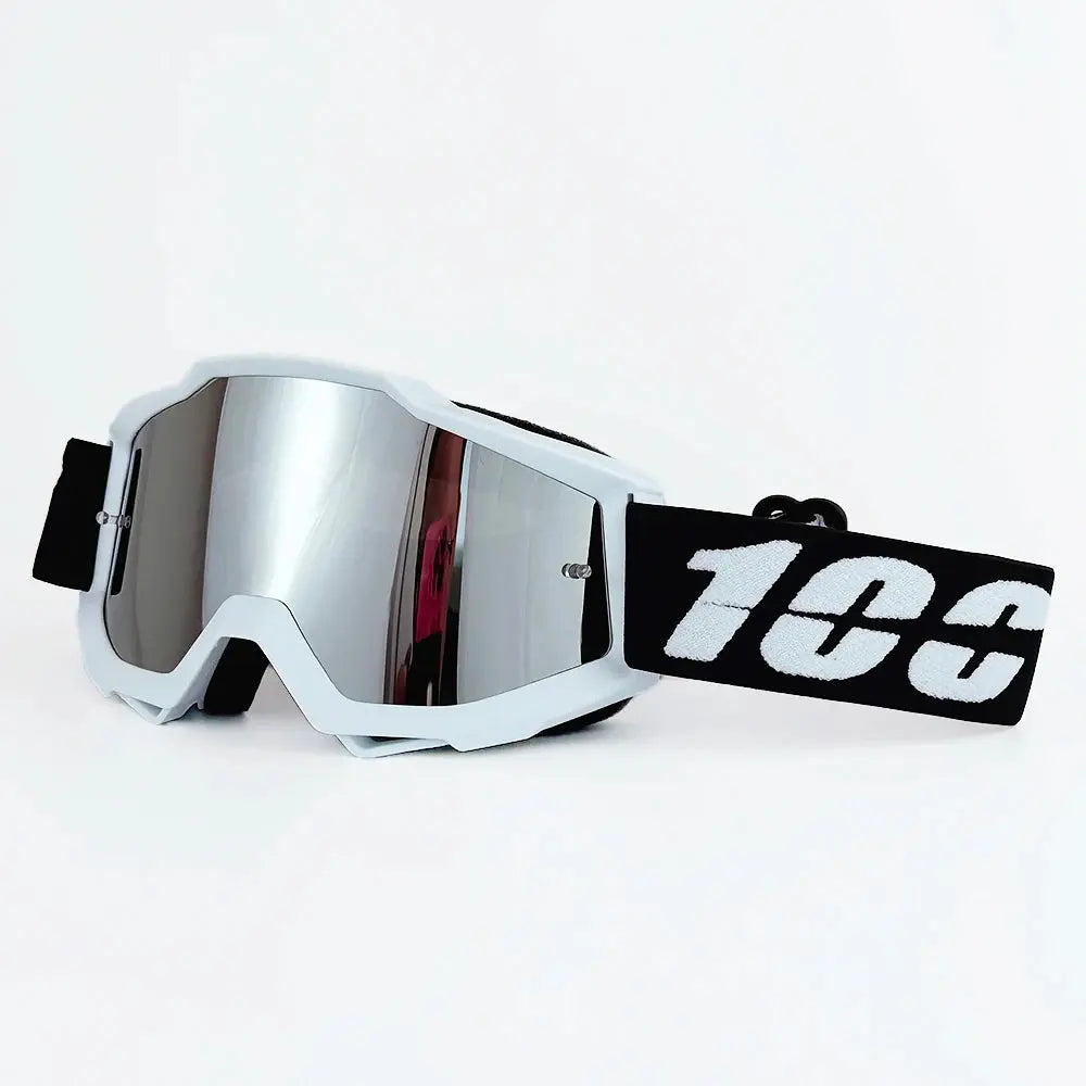 100 Motorcycle Goggles Motocross Racing Goggles Motorcycle Glasses Motocross Goggles Glasses Cycling Mtb Glasses PowerGlide Motors & Accessories
