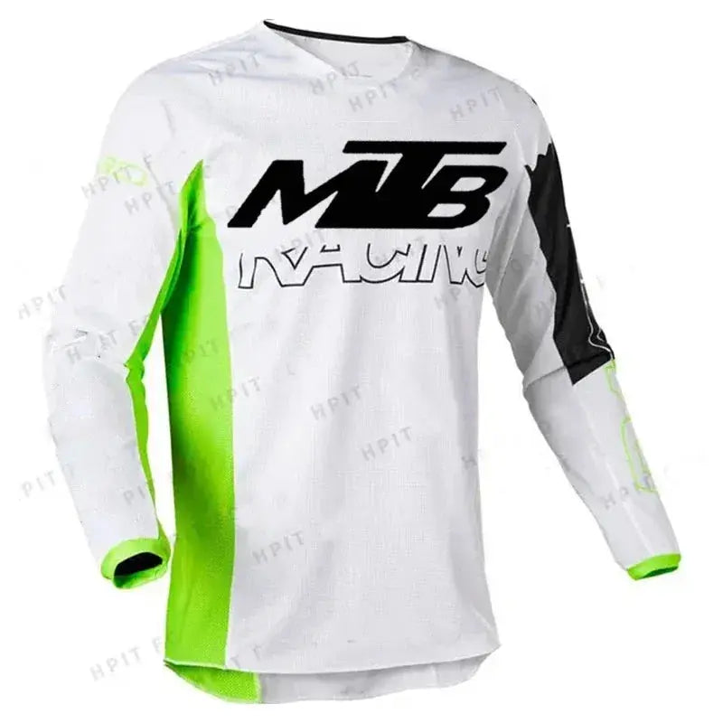 Motocross and Mountain Bike Endurance Racing Apparel Cycling T Shirt Men S Crew Neck Long Sleeved Top Mountain Bike Shirt PowerGlide Motors & Accessories