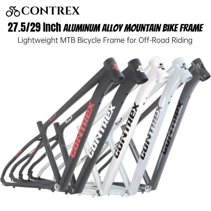 MTB Mountain Bike Frame 27.5/29 Inches Middle Pipe Height 406mm Aluminum Alloy Material Weight 1900G Disc Brake Internal Wiring PowerGlide Motors & Accessories