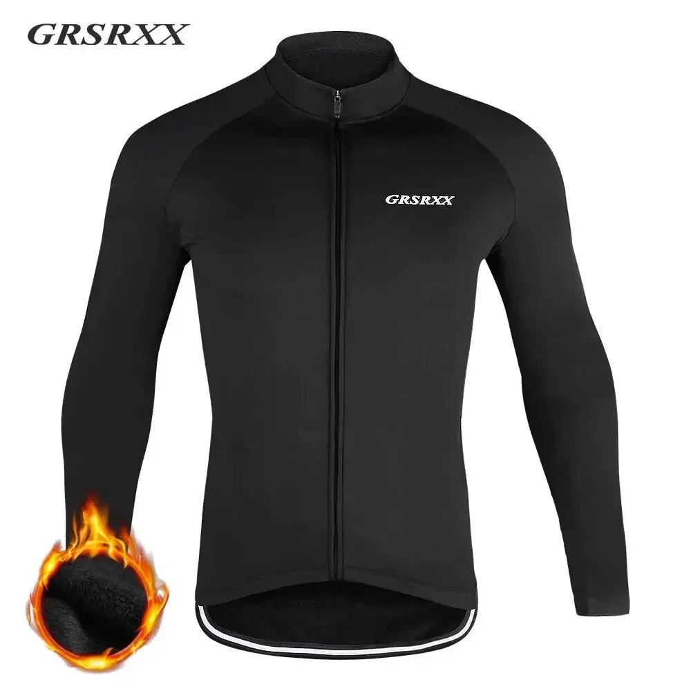 GRSRXX Thermal Winter Cycling Jacket MTB Bike Coat Bicycle Coat Sleeveless  Long Sleeve Clothing Cycling Jersey Ciclismo Unisex PowerGlide Motors & Accessories