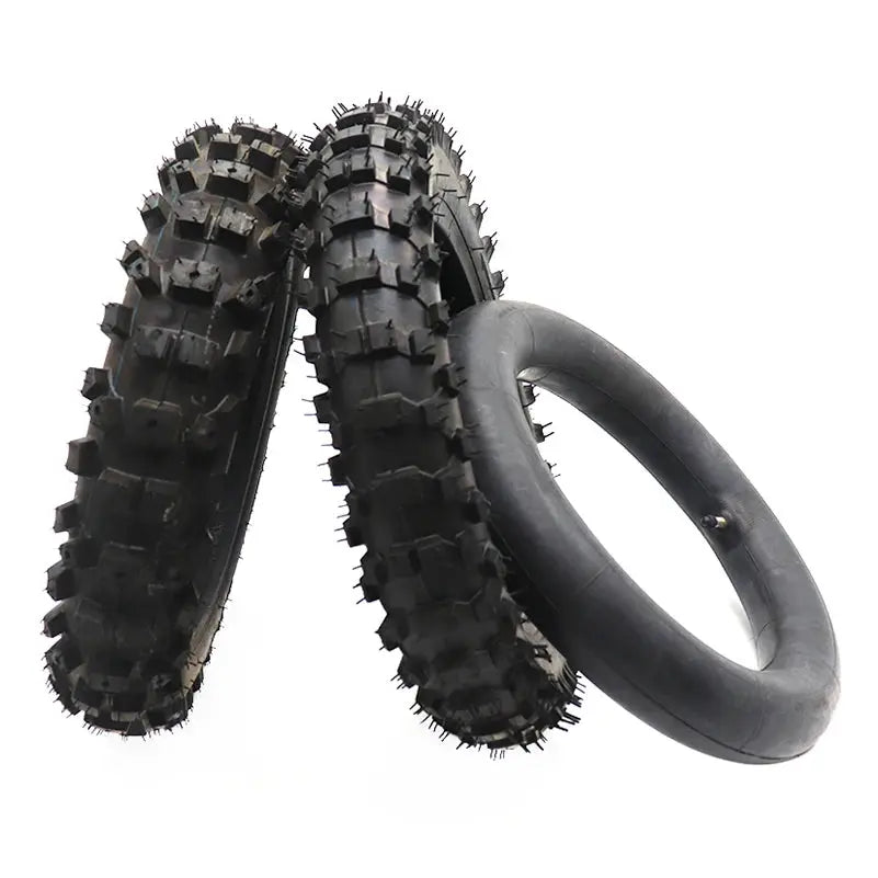 for off-road racing, motorcycle tires, dirt pits, bicycles, 80/100-10 outer tires, 3.00-10 inner tires PowerGlide Motors & Accessories