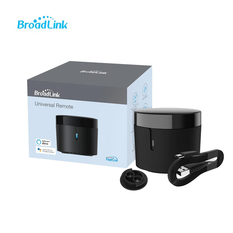 Broadlink Original RM Mini 3 WiFi+IR Smart Home APP Remote Control for Alexa Google Home IFTTT WiFi+IR+4G Wireless APP Broadlink