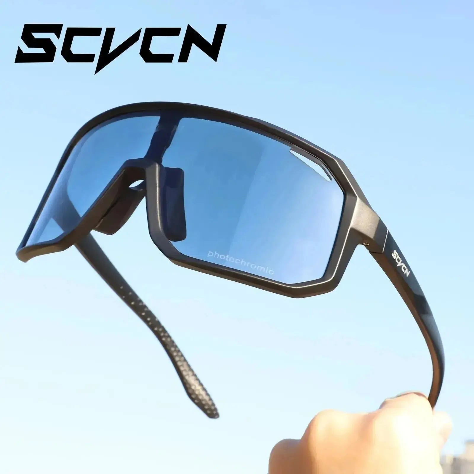 Cycling Glasses Photochromic Sunglasses Men Women Mountain Bike Road Eyewear New Bicycle Riding Outdoor Sports Hiking Goggles PowerGlide Motors & Accessories
