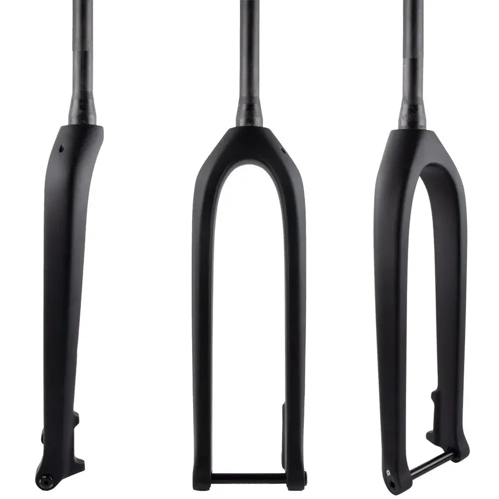 Full Carbon Fiber Mountain Bike Front Fork Tapered Tube Thru-Axle Straight Tube Lightweight Bike Parts for Mountain Bikes 29er PowerGlide Motors & Accessories