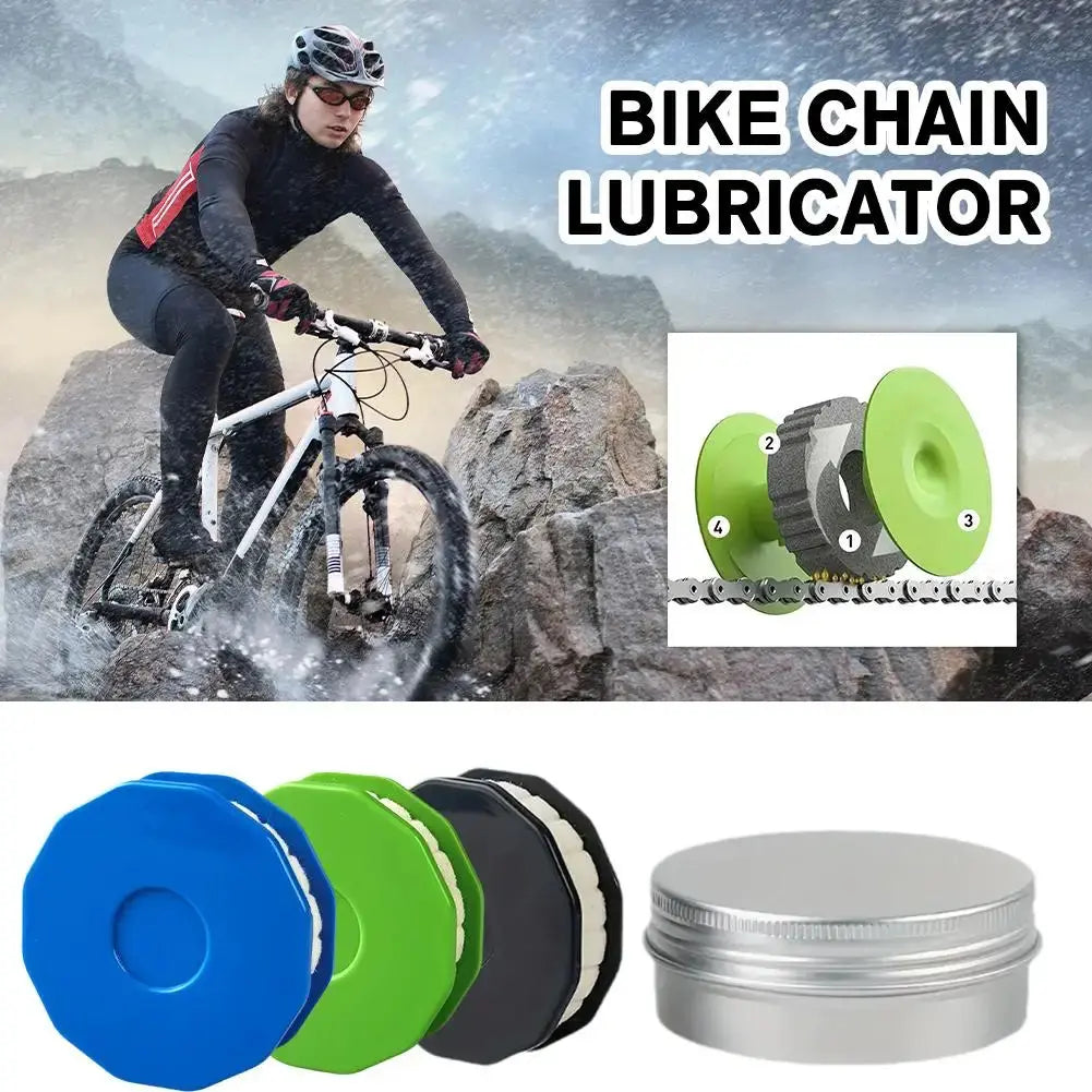 1PCS Bicycle Chain Lubricator Bike Chains Oil Roller Cleaning Bicycle Maintenance Tool Portable Bike Cycling Accessories PowerGlide Motors & Accessories