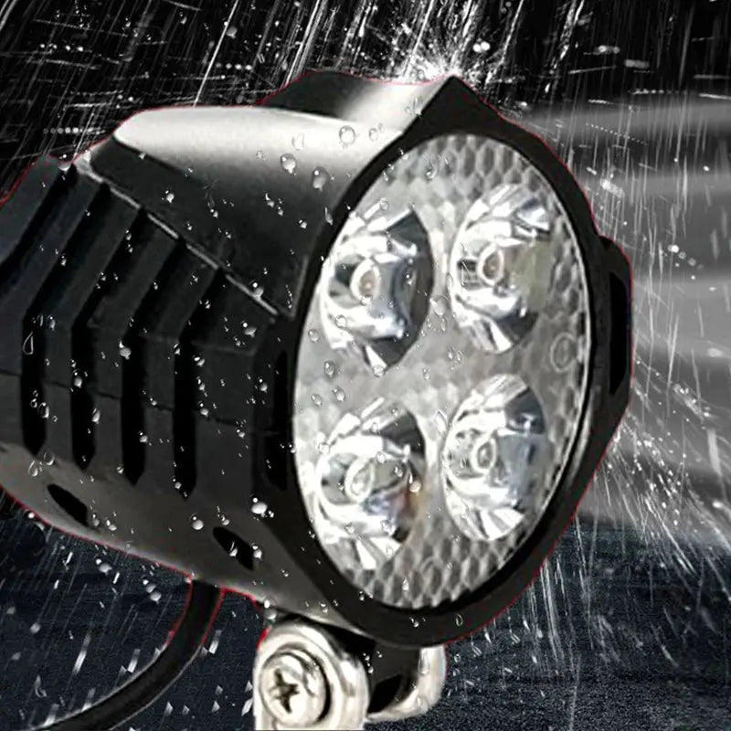 E-Bike 12V 24V 36V 48V 60V 72V Electric Bicycle Light with Horn Waterproof IPX4 Headlight Horn Set Front Headlight Horn Set PowerGlide Motors & Accessories