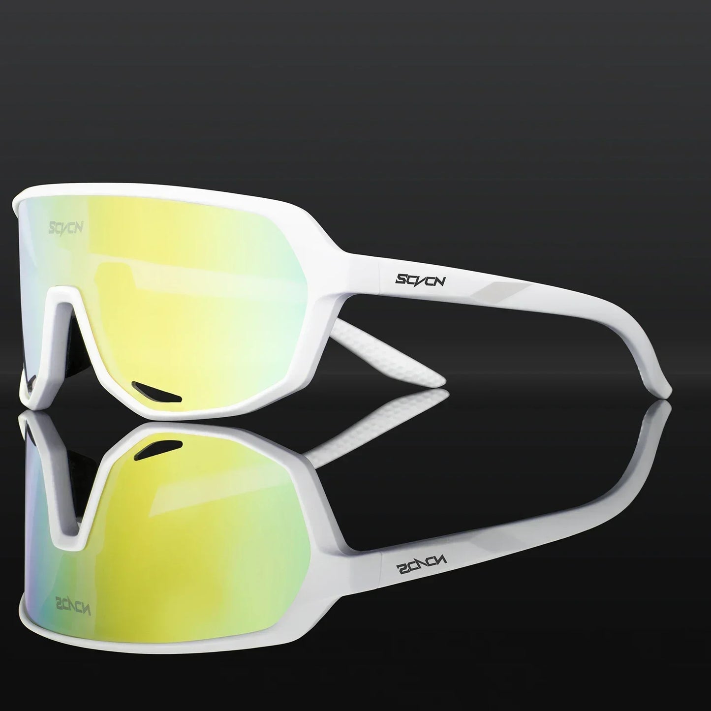 SCVCN Brand New Hiking Glasses Outdoor Sports Cycling Sunglasses UV400 Protective Glasses for Skiing Mountain Bike Accessories