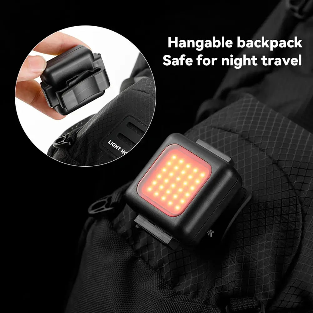 Bicycle Light Set Type-C Charging Headlight Taillights Easy to Install 3 Lighting Modes MTB Bike Front Rear Light Warning Set PowerGlide Motors & Accessories