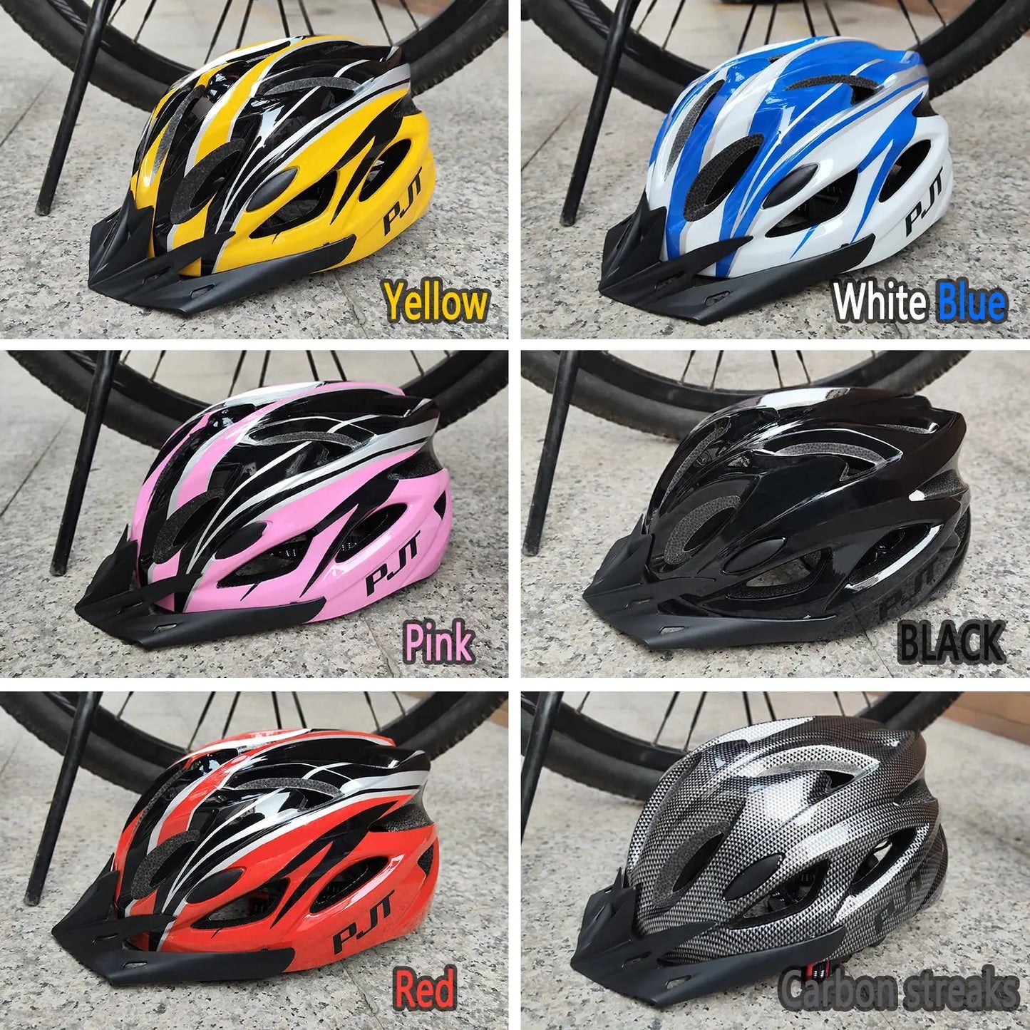 PMT New Cycling Helmet Comfort Lining Lightweight Hollow Riding Safety Head Protection Bicycle MTB Helmets Men Women Bike Helmet PowerGlide Motors & Accessories