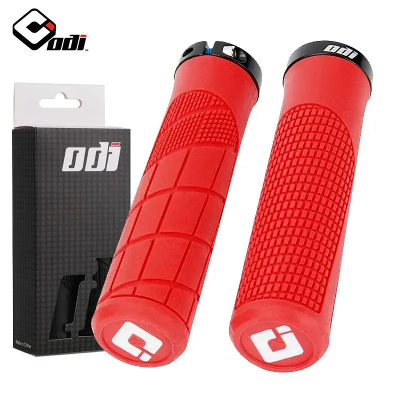 1Pair ODI Bicycle Grips For MTB Mountain Bike Handlebar Cuffs Cover Anti-Slip Lockable Grips Bike Fists Cycling Part Accessories PowerGlide Motors & Accessories