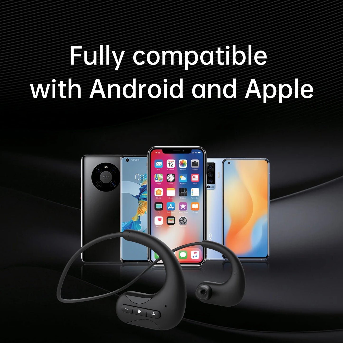 NEW Professional Swimming Earphone 8GB MP3 Music Player Bluetooth Headphones IPX8 Waterproof Underwater HD Sound Sports Earbuds
