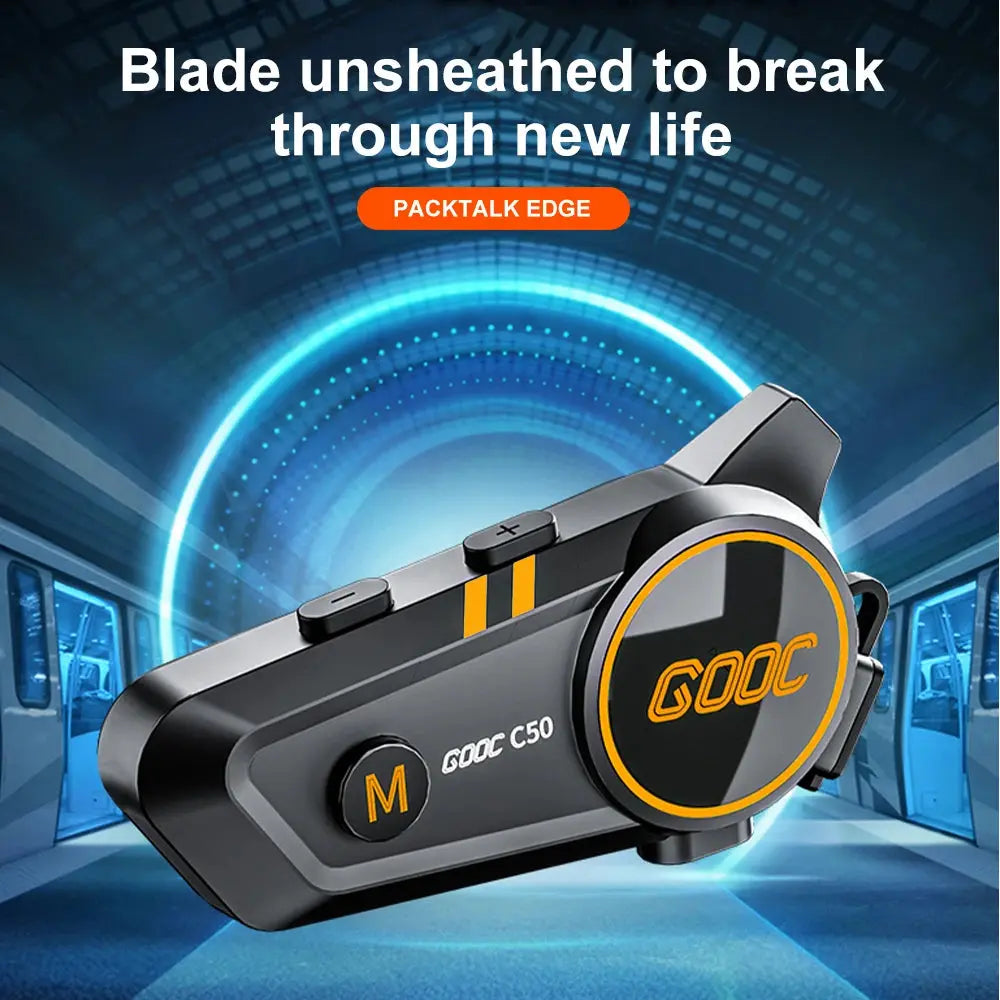Bluetooth 5.3 Helmet Headset Wireless Hands-free Call Phone Kit Motorcycle Waterproof Earphone MP3 Music Player Speaker for Moto PowerGlide Motors & Accessories
