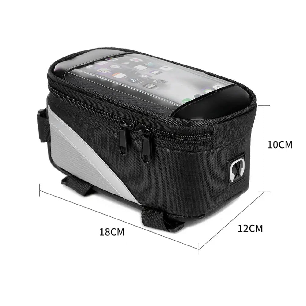 Bicycle Bag 1L Frame Front Top Tube Bike Bag Handlebar Mtb Touch Screen Cycling Bag Phone Holder Case Bicycle Accessories PowerGlide Motors & Accessories
