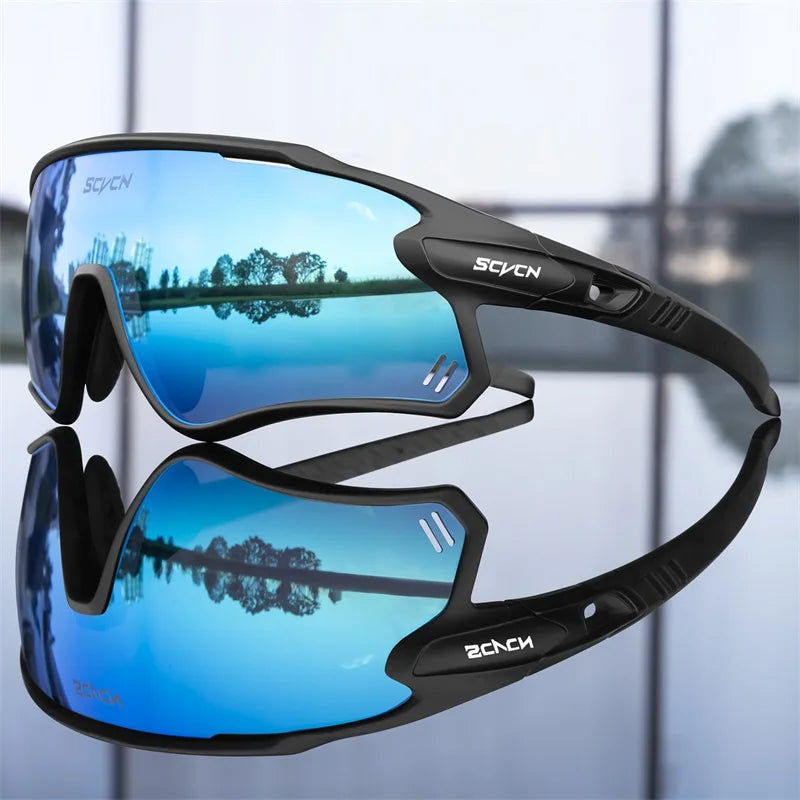 Polarized 3 Lens Men Women Fashion Cycling Fishing Sport Sunglasses 2025 MTB Road Bike Eyewear Motocross Goggles Bicycle Glasses
