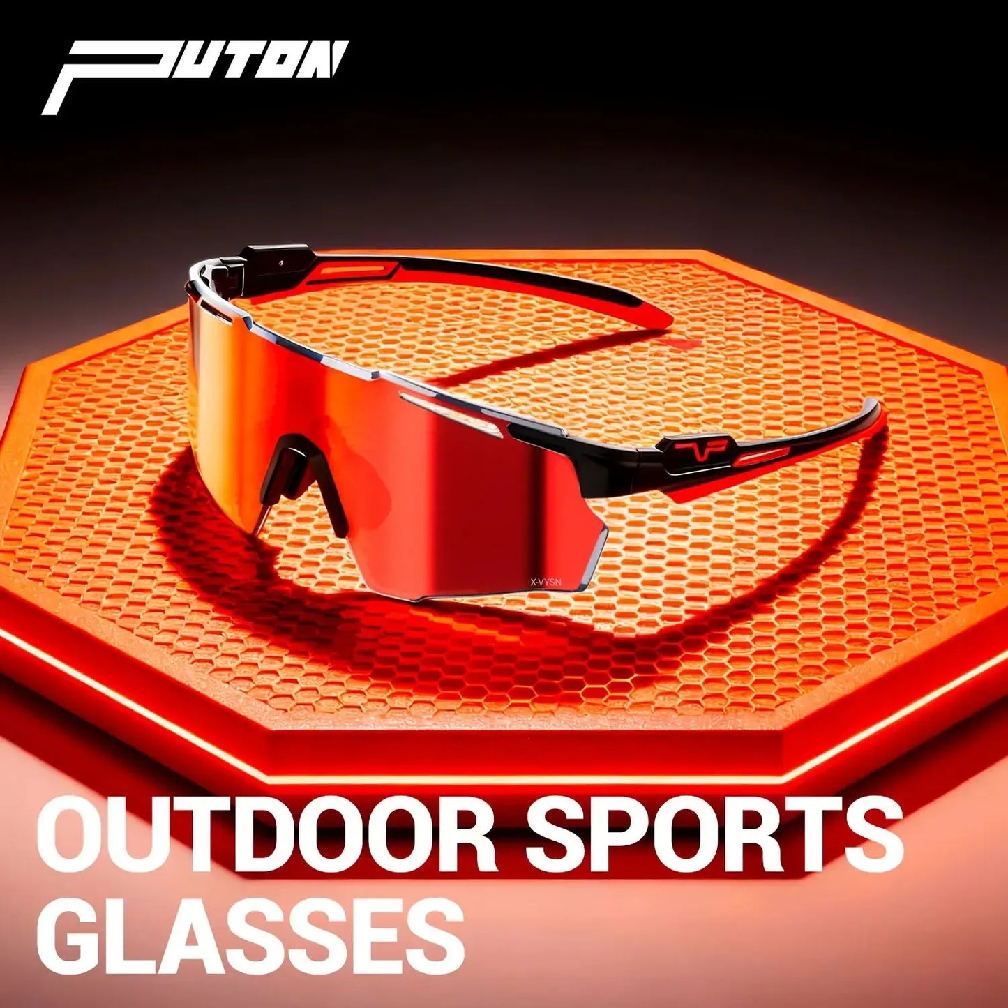 PUTON Photochromic Cycling Glasses Outdoor Running Sunglasses Men Women MTB Road Bike Glasses Fashion Hiking Drive Sunglasses PowerGlide Motors & Accessories