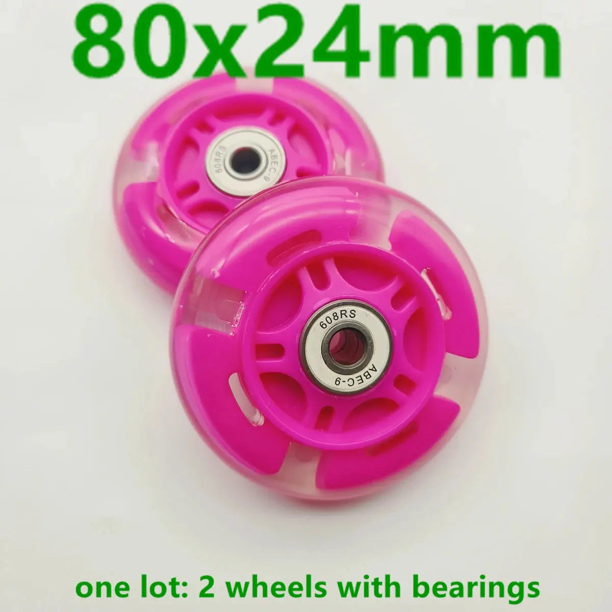 children scooter wheel flashing lighting wheel 80MM 100mm 120mm PU wheel for children scooter PowerGlide Motors & Accessories