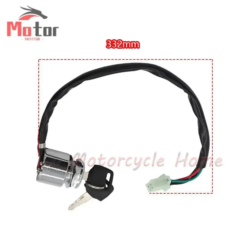 Electric Door Lock Power Supply Electric Door Lock Key Switch Universal Accessorie For Citycoco Electric Scooter PowerGlide Motors & Accessories