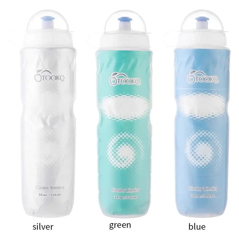 750ML Mountain Cycling Sports Kettle Travel Riding Portable Water Cup Equipment Outdoor Dual Layer Thermal Keeping Water Bottle PowerGlide Motors & Accessories