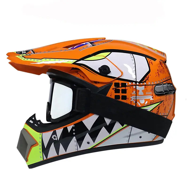 Motorcycle helmet children off-road helmet bike downhill AM DH cross helmet capacete motocross casco PowerGlide Motors & Accessories
