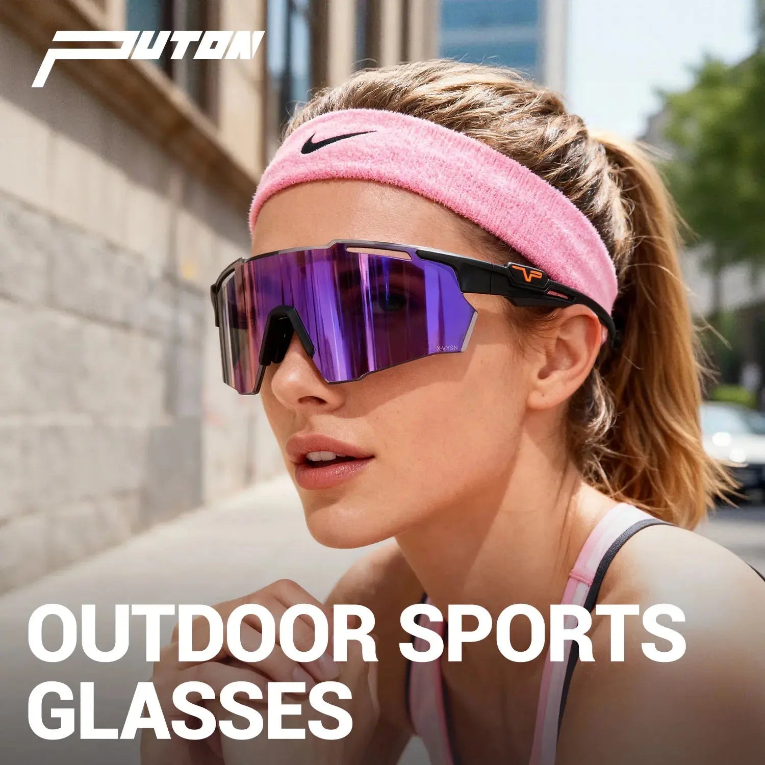 PUTON Photochromic Cycling Glasses Outdoor Running Sunglasses Men Women MTB Road Bike Glasses Fashion Hiking Drive Sunglasses PowerGlide Motors & Accessories