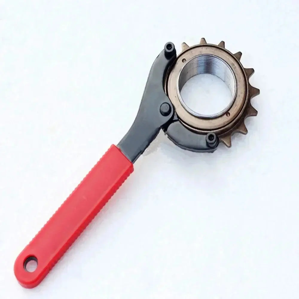 Bike Bottom Chain Wheel Crank Wrench Mountain Bike Fixed-Gear Axle Sleeve Flywheel Lock Ring Bike Removal Repair Tools PowerGlide Motors & Accessories