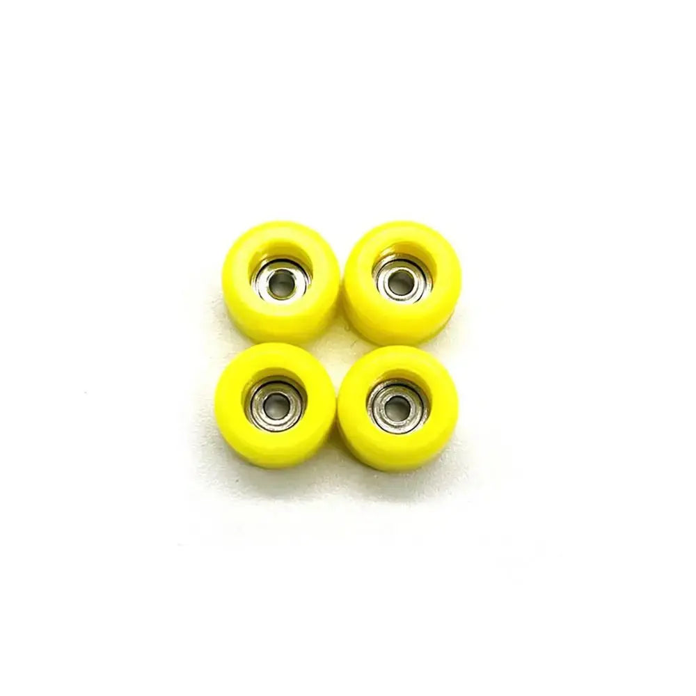 4Pcs Urethane CNC Bearing Wheel For Fingerboard Professional PU+Metal Mini Finger Skate Board Wheels PowerGlide Motors & Accessories