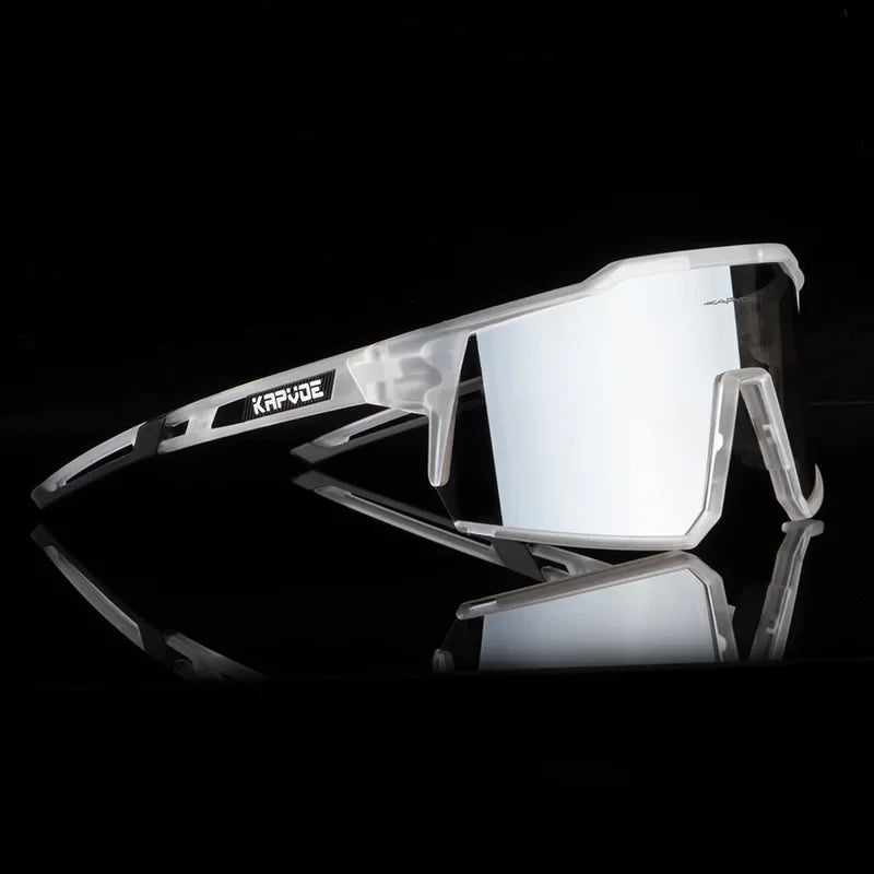 4 Lens Men Women Cycling Glasses Polarized Sport MTB Road Bike Goggles UV400 Bicycle Eyewear Fishing Running Driving Sunglasses