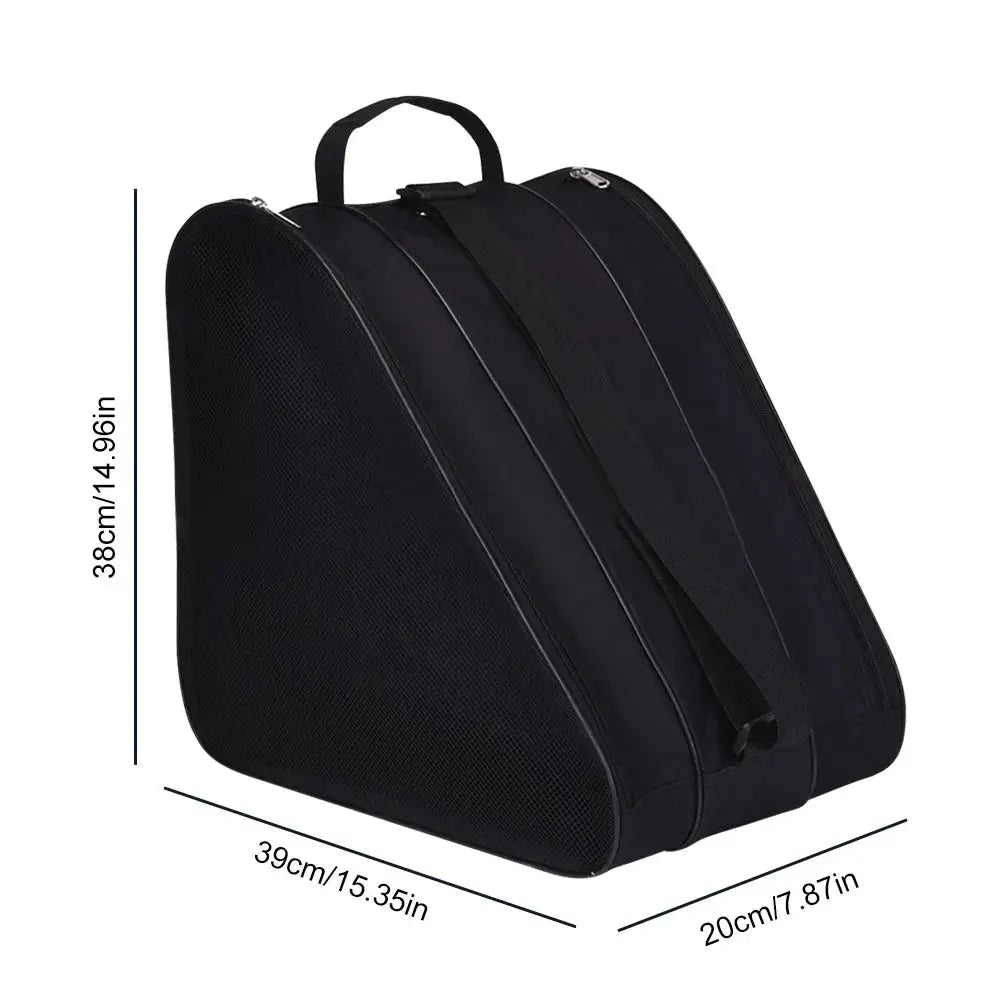 TINSOL New 1PC Portable Roller Skates Bag Ice Skating Bag Large Capacity Breathable Kids Inline Skates Bag Skates Storage Bag PowerGlide Motors & Accessories
