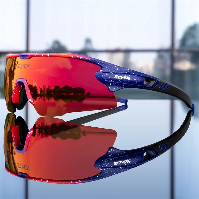 Polarized 3 Lens Men Women Cycling Fishing Sport Glasses Road Bike Racing Goggles Bicycle Running Driving Sunglasses MTB Eyewear