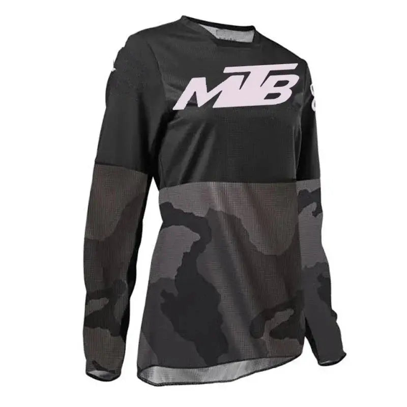 New Downhill Jerseys Mountain Bike MTB Shirts Offroad Motorcycle Jersey Motocross Quick Drying Long Sleeved Sportwear Clothing PowerGlide Motors & Accessories