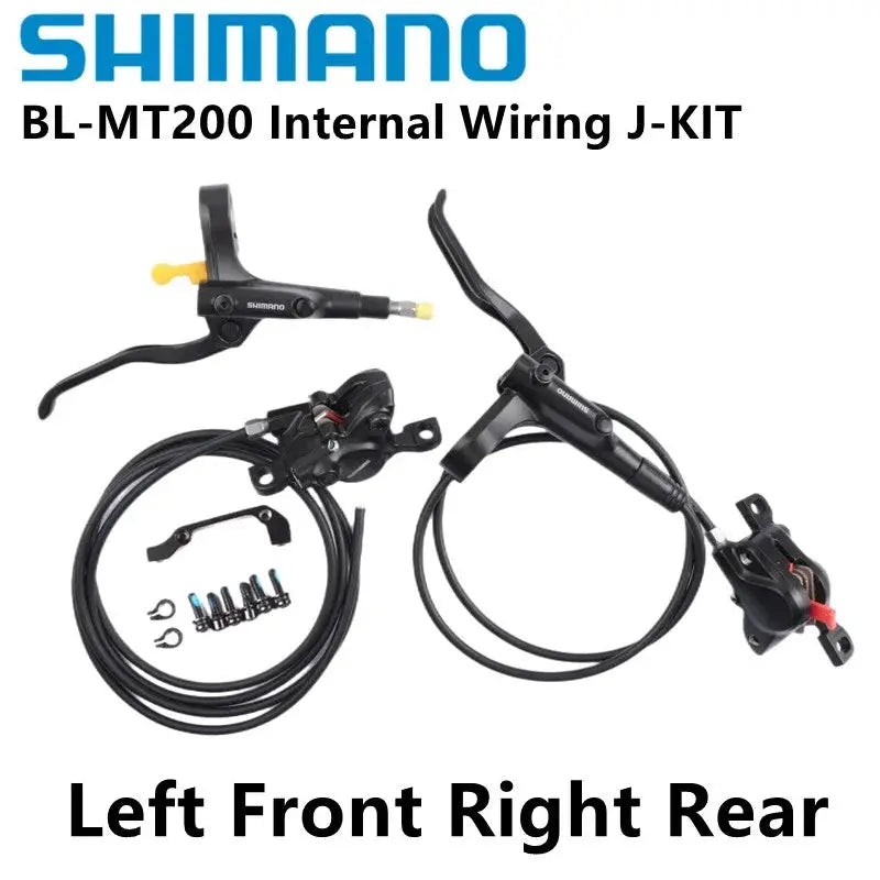 Shimano MT200 Brake BL BR MTB E-bike Hydraulic Disc Brake Bicycle Electric Bike Brake Left Front Right Rear Brake PowerGlide Motors & Accessories