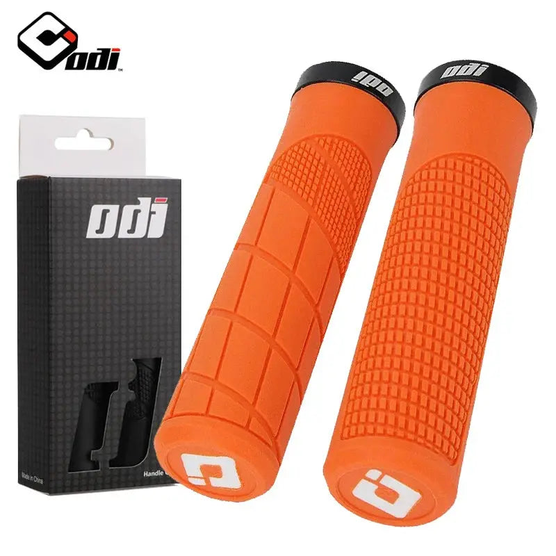 1Pair ODI Bicycle Grips For MTB Mountain Bike Handlebar Cuffs Cover Anti-Slip Lockable Grips Bike Fists Cycling Part Accessories PowerGlide Motors & Accessories