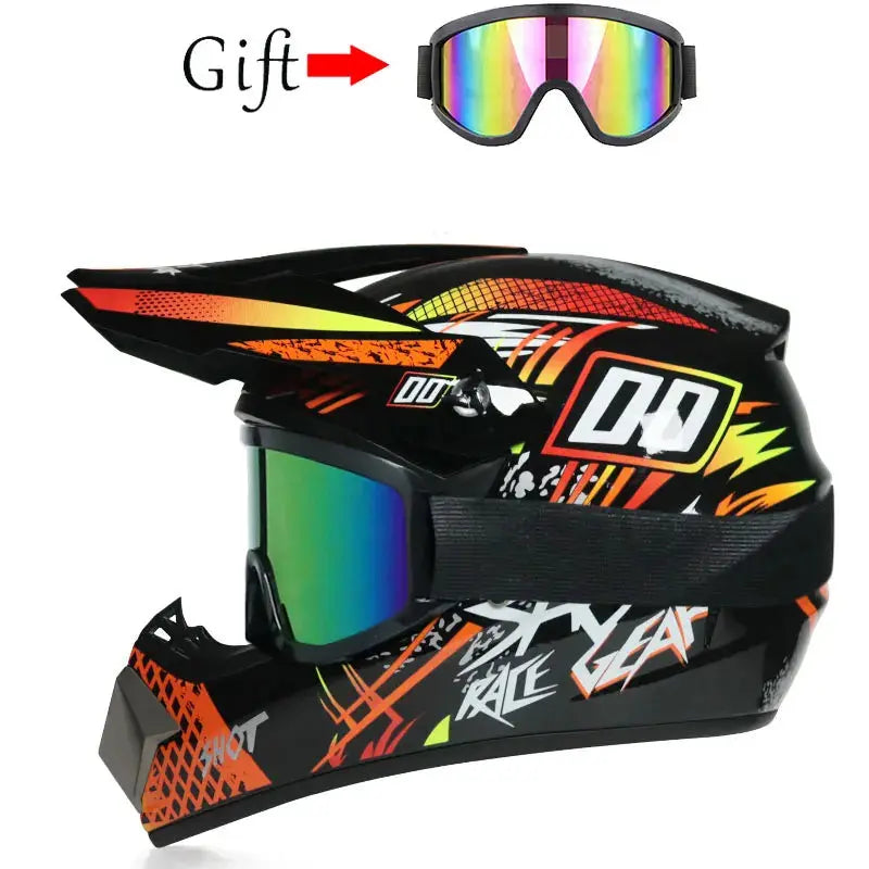 Motorcycle helmet children off-road helmet bike downhill AM DH cross helmet capacete motocross casco PowerGlide Motors & Accessories