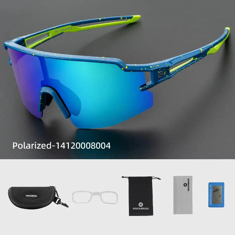 ROCKBROS Cycling Glasses Polarized UV400 Protection Bicycle Sunglasses Men Women Photochromic MTB Road Bicycle Goggles Eyewear PowerGlide Motors & Accessories