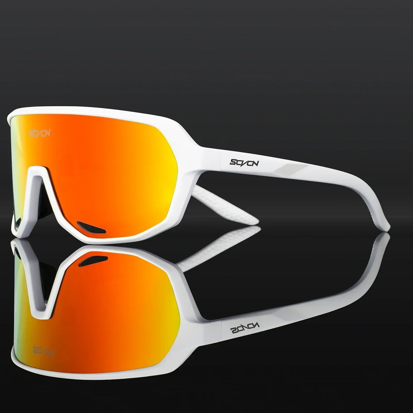 SCVCN Brand New Hiking Glasses Outdoor Sports Cycling Sunglasses UV400 Protective Glasses for Skiing Mountain Bike Accessories