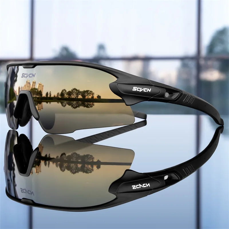 Polarized 3 Lens Men Women Cycling Fishing Sport Glasses Road Bike Racing Goggles Bicycle Running Driving Sunglasses MTB Eyewear