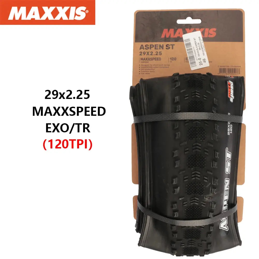 MAXXIS ASPEN ST Bike Tyre Folding Anti Puncture Tubelss Bike Tire 29x2.1 29x2.25Mountain Original XC Off-road Bicycle Tires PowerGlide Motors & Accessories