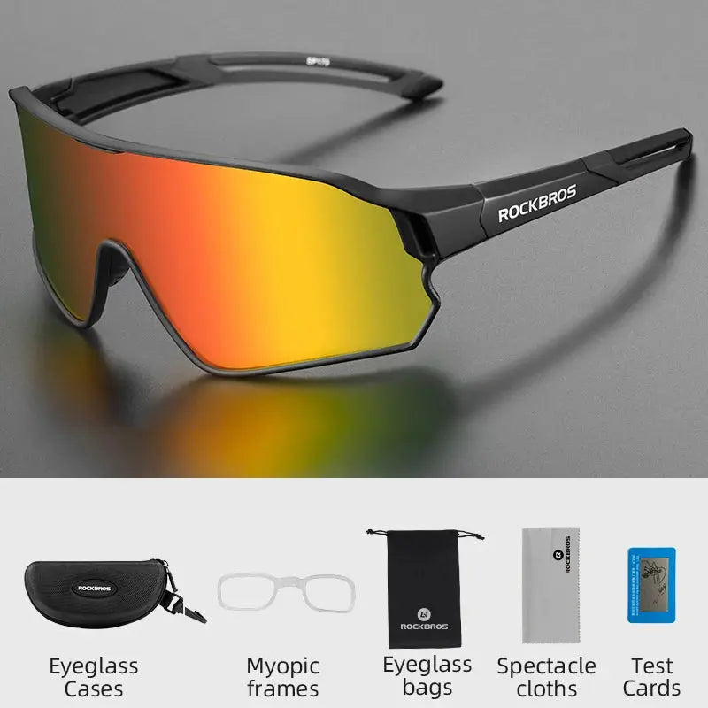 ROCKBROS Bike Glasses Polarized / Photochromic UV400 Sun Protection Sports Eyewear Bicycle Sunglasses MTB Road Cycling Glasses PowerGlide Motors & Accessories