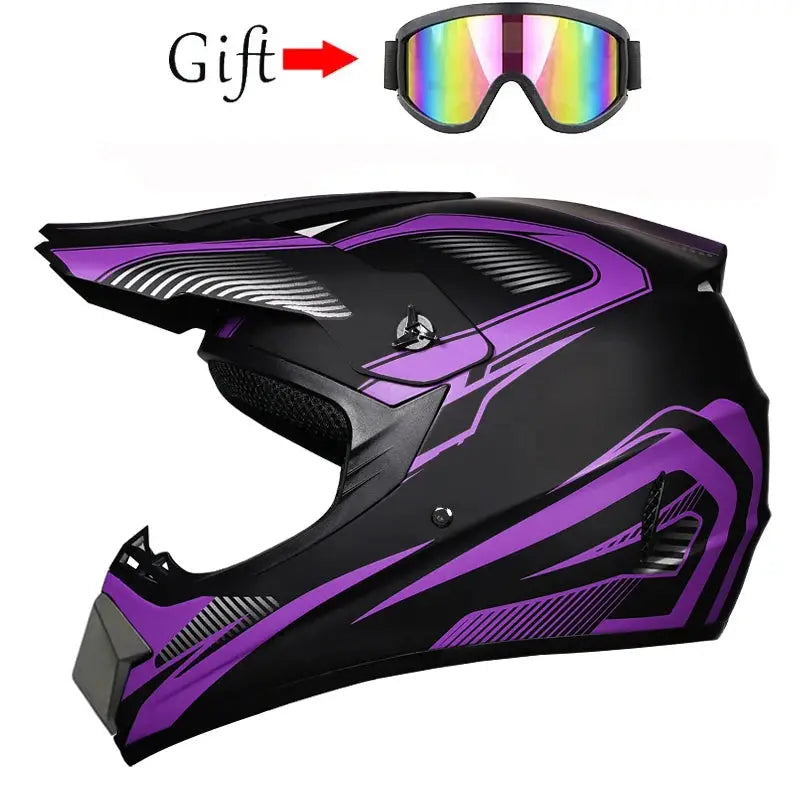 Motorcycle helmet children off-road helmet bike downhill AM DH cross helmet capacete motocross casco PowerGlide Motors & Accessories