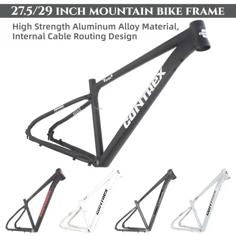 MTB Mountain Bike Frame 27.5/29 Inches Middle Pipe Height 406mm Aluminum Alloy Material Weight 1900G Disc Brake Internal Wiring PowerGlide Motors & Accessories