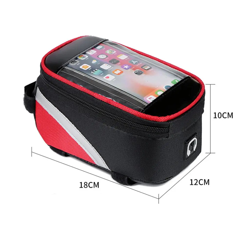 Bicycle Bag 1L Frame Front Top Tube Bike Bag Handlebar Mtb Touch Screen Cycling Bag Phone Holder Case Bicycle Accessories PowerGlide Motors & Accessories