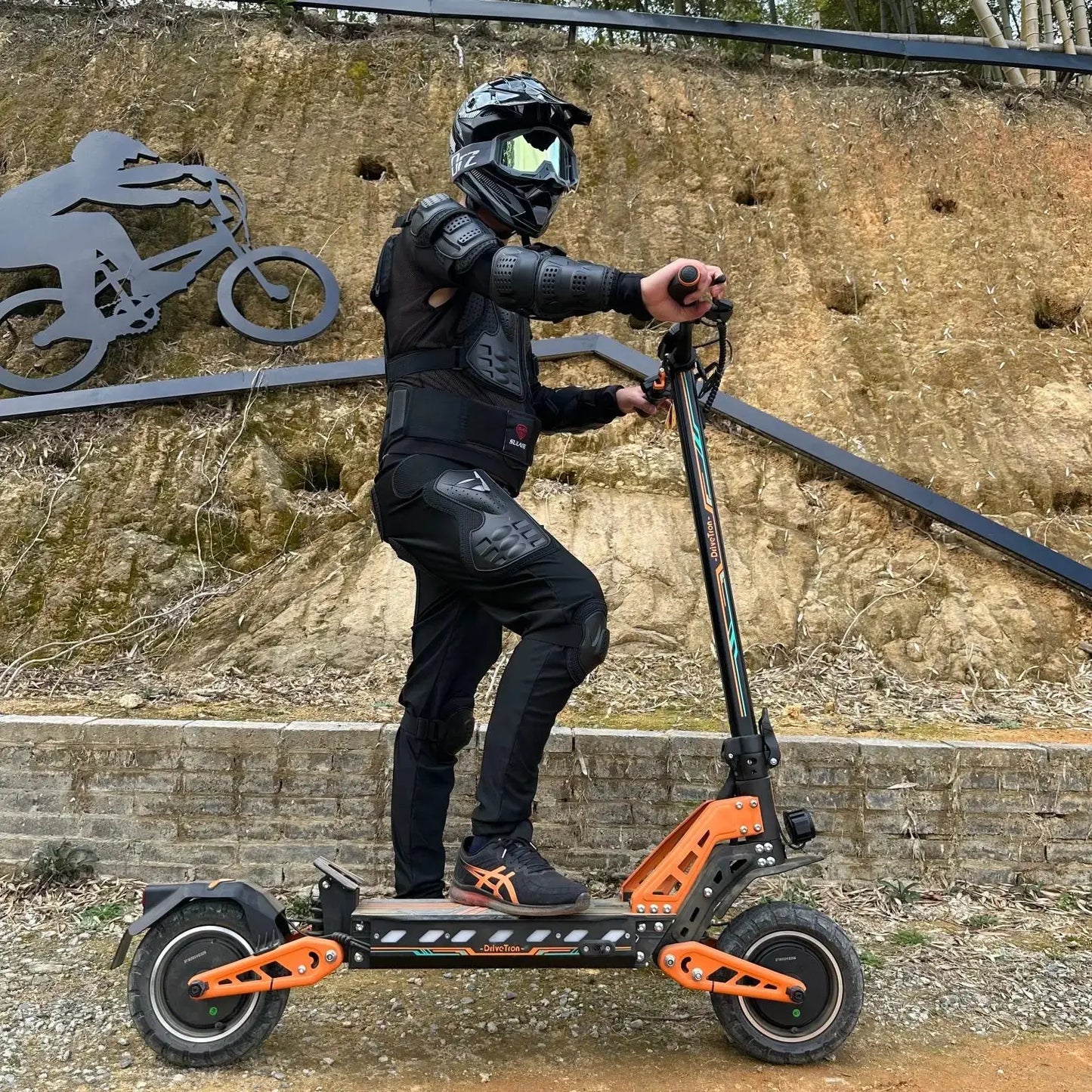 Dual Motor 43mph 70kmh Double Absorber Brake Powerful Off-road Adult Double Motor Big 52V 10inch Tires Electric Scooter PowerGlide Motors & Accessories