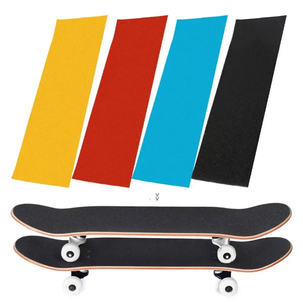 Skateboard Deck Sandpaper Grip Tape Skating Board Longboard Sandpaper Griptape Skating Board Sticker Professional PowerGlide Motors & Accessories