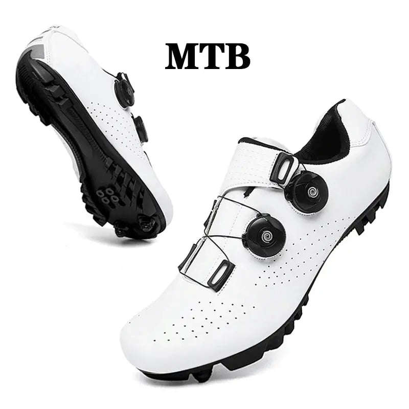 Professional Mountain Bike Cycling Shoes MTB Flat Cleat SPD Shoes Outdoor Self-Locking Big Size 47 Racing Bicycle Sneakers Men PowerGlide Motors & Accessories