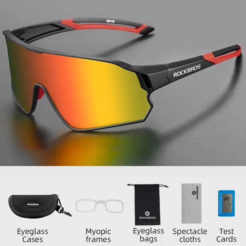 ROCKBROS Bike Glasses Polarized / Photochromic UV400 Sun Protection Sports Eyewear Bicycle Sunglasses MTB Road Cycling Glasses PowerGlide Motors & Accessories